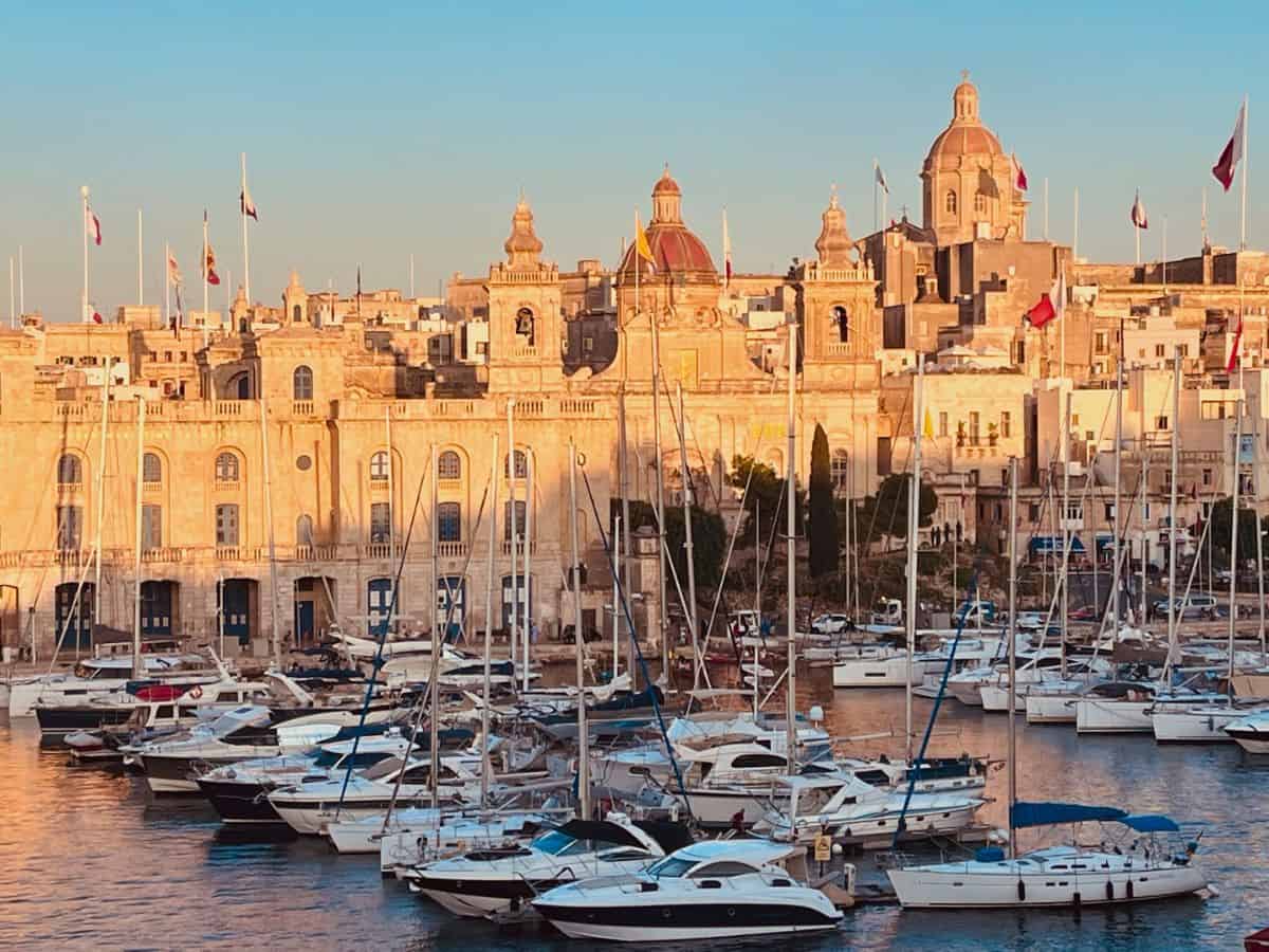 A view of Birgu, one of Malta's Three Cities