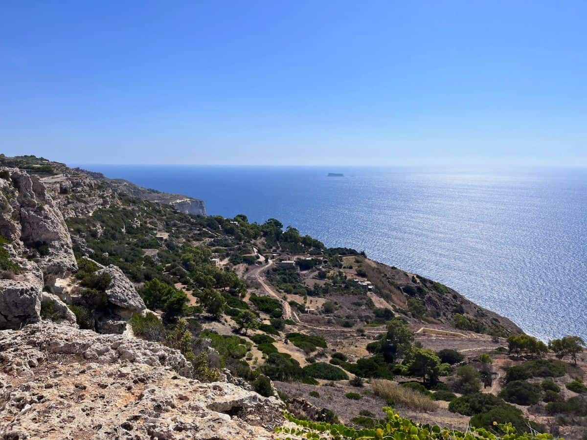 Dingli Cliffs in Malta's Southwest coast