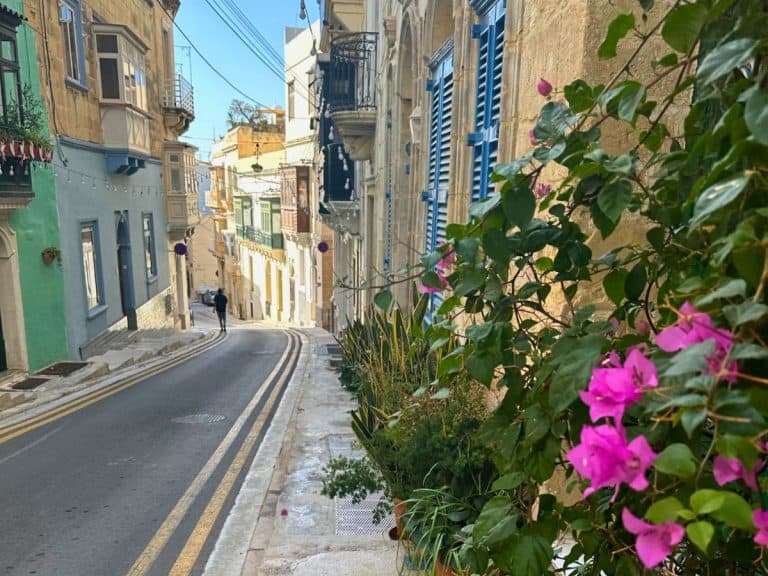 Quiet streets of the Three Cities, Malta