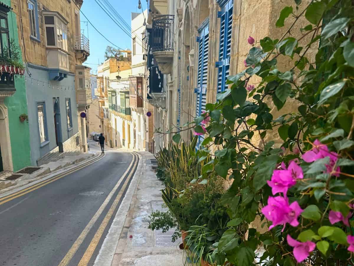 Quiet streets of the Three Cities, Malta