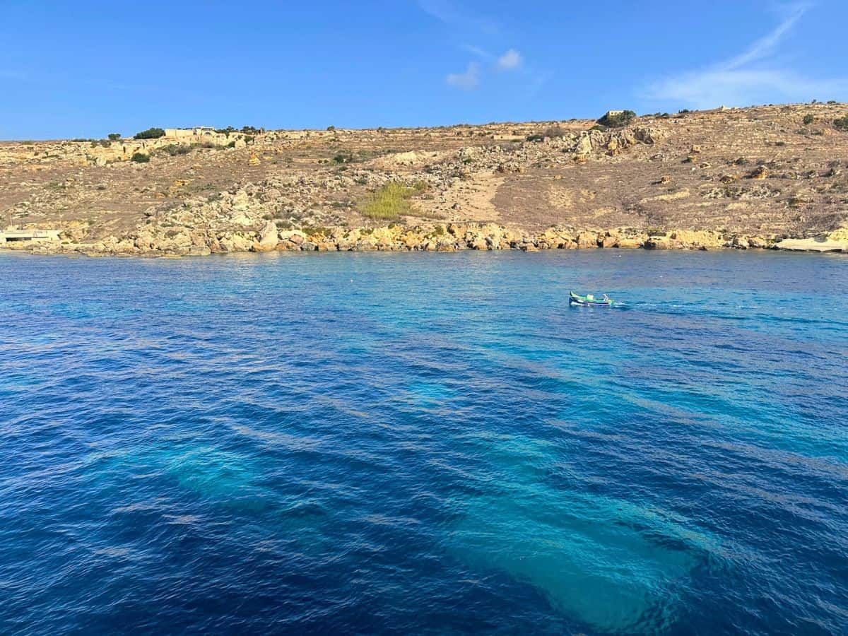 Arriving to Gozo by ferry