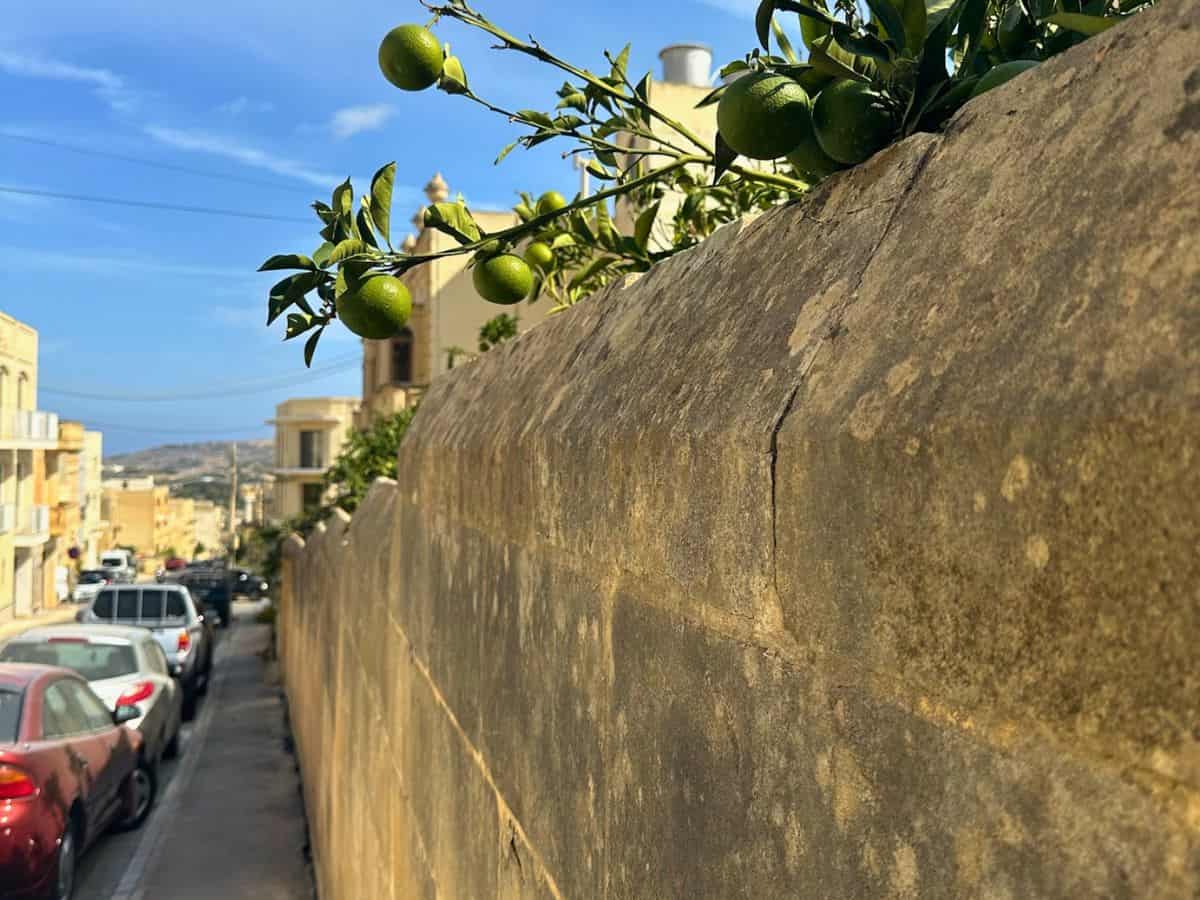 Quiet streets of Victoria, Gozo, Malta